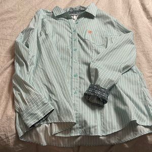 Cinch Button Down